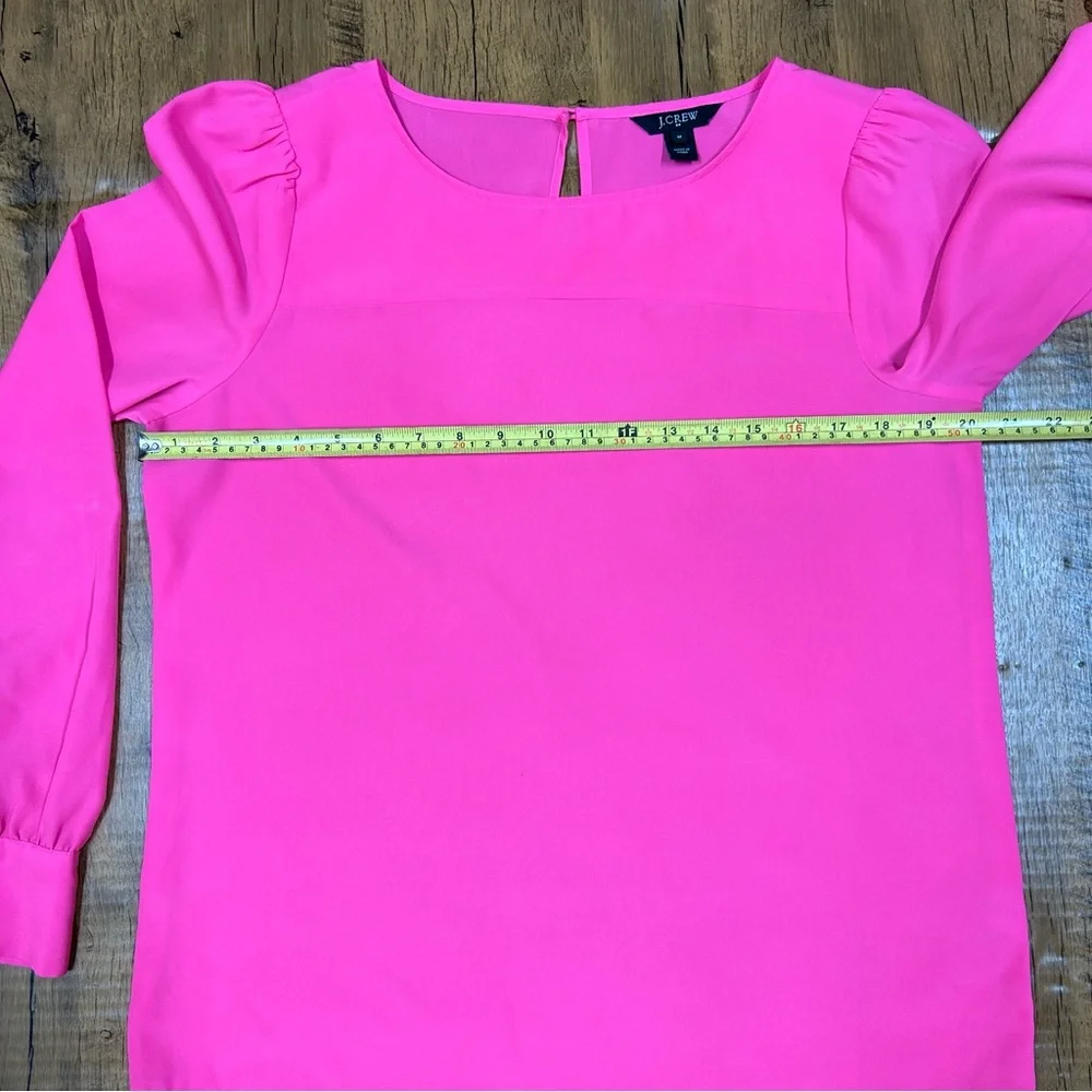 J.Crew long sleeve Pink blouse M